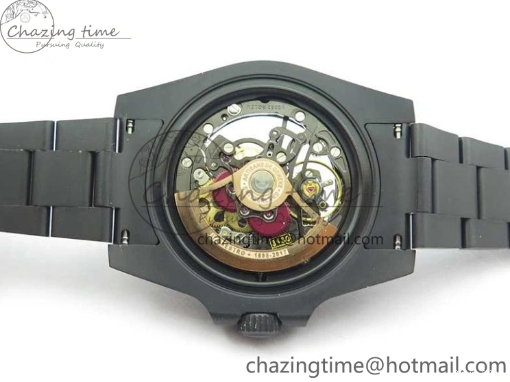 0523 Submariner 116610 Andrea Pirlo DLC ROF Best Edition Carbon Bezel on Skeleton DIal SA QuickDry 2790